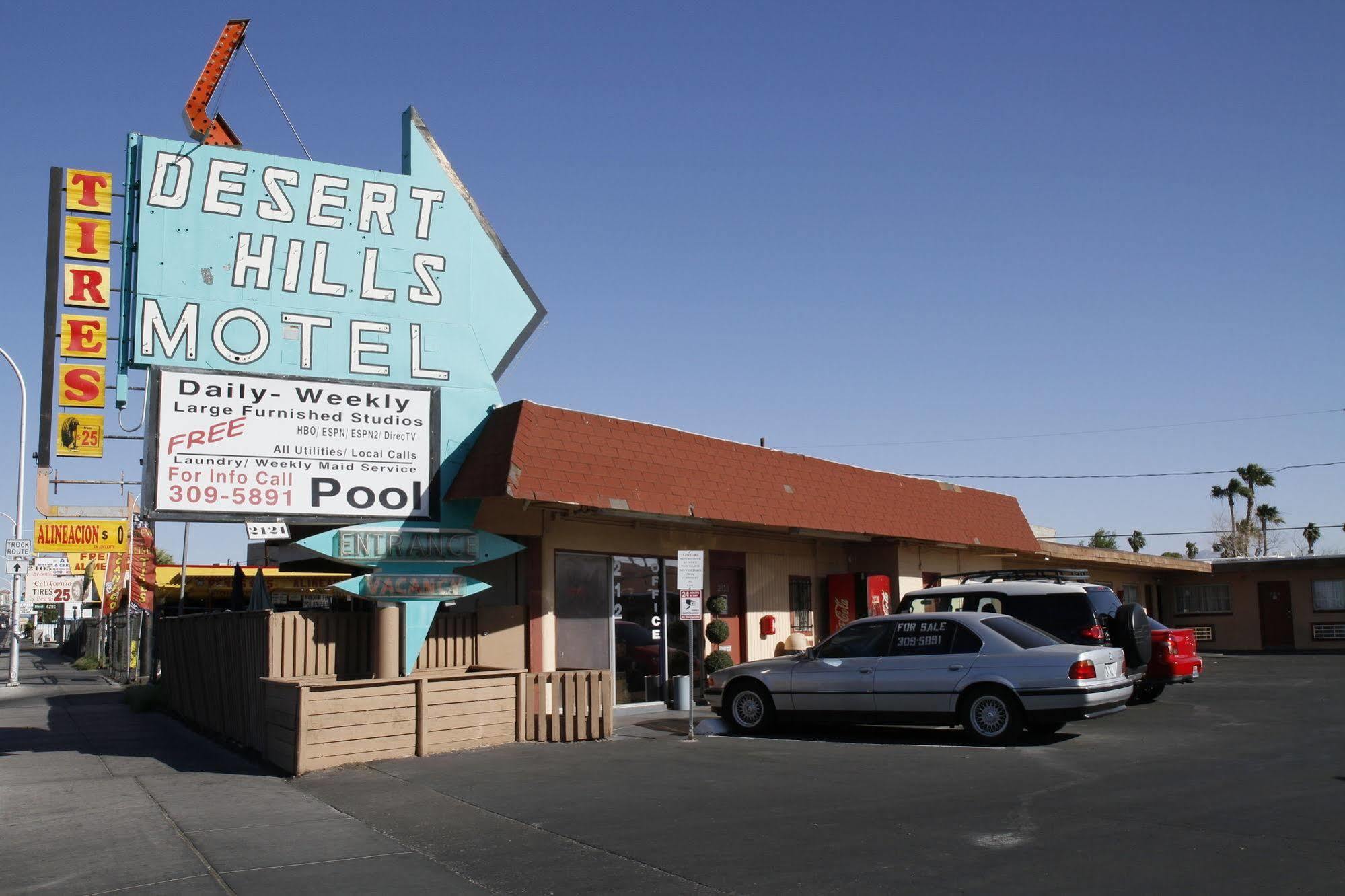 لاس فيغاس Desert Hills Motel المظهر الخارجي الصورة